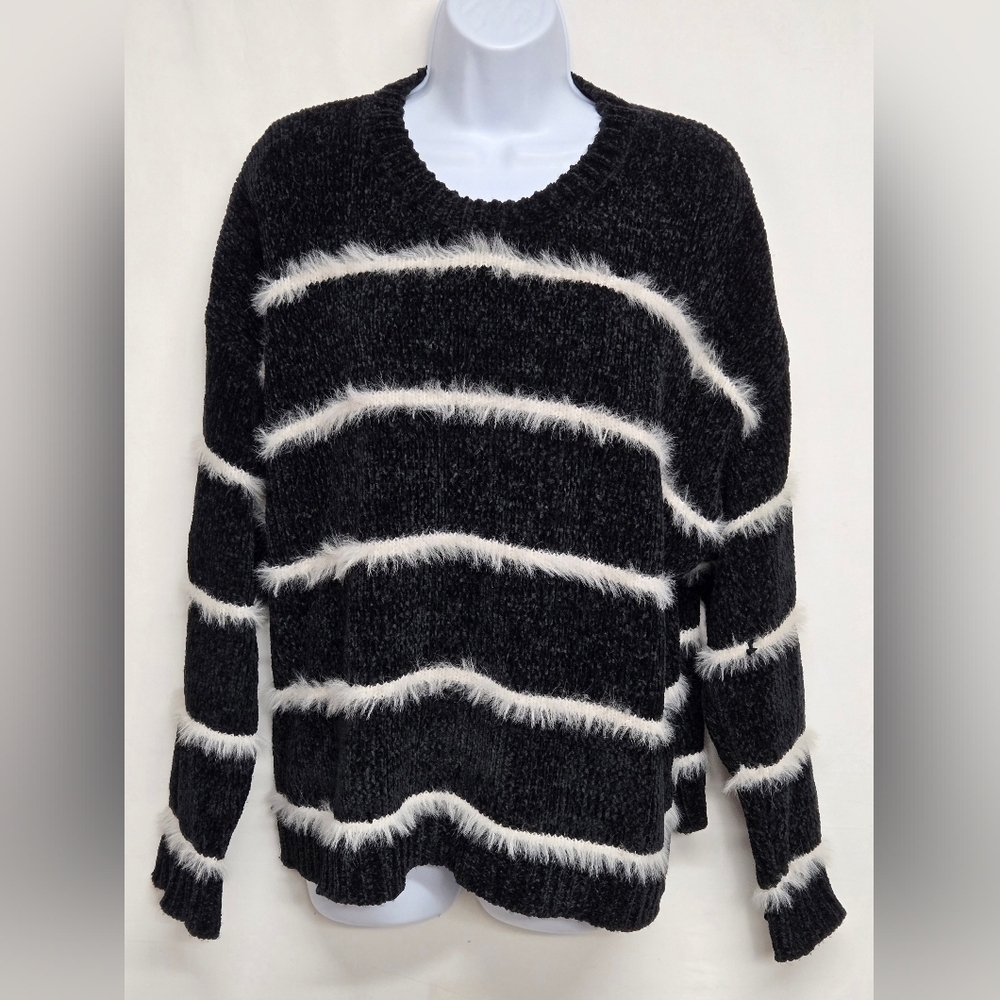 Workshop Republic Clothing XL Soft Chenille Pullover Sweater Crew Neck
